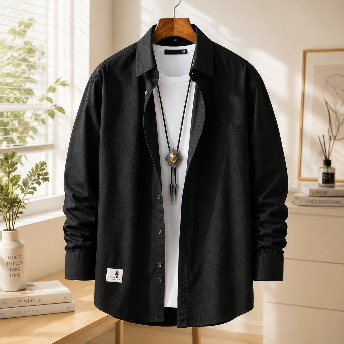 Unisex Oversized Shirt in 100% Cotton