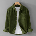Unisex Overshirt Jacket in Cotton Corduroy