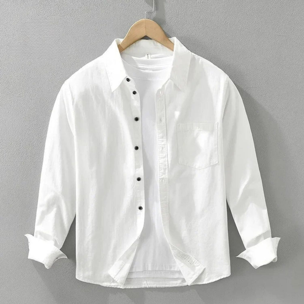 Unisex Shirt in 100% Cotton with Loose Fit