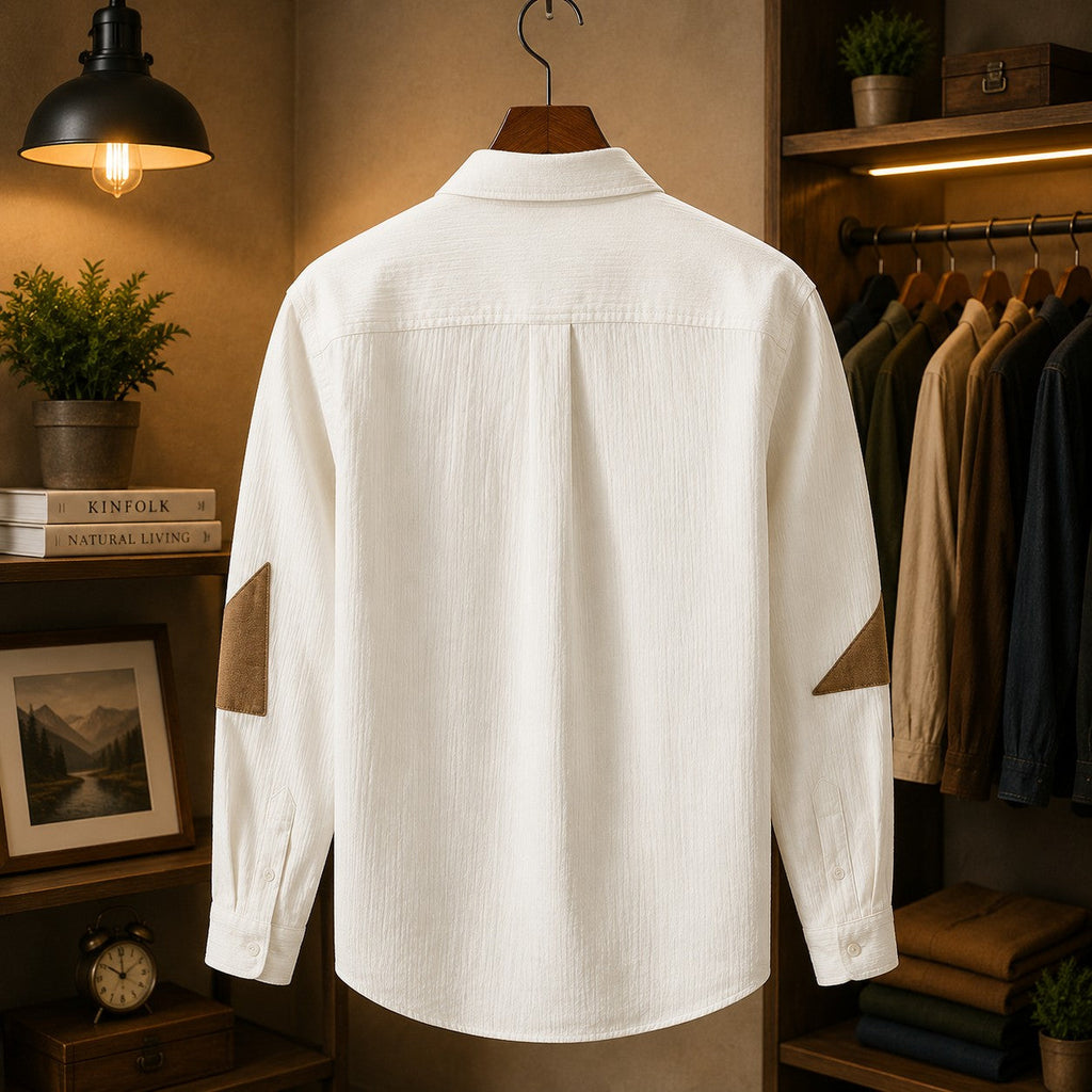 Unisex Shirt with Contrast Panels