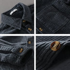 Unisex Overshirt Jacket in Cotton Corduroy
