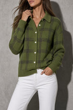 Women's Cardigan Button-Front Longline Shape — Styling & Fit Perspective