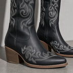 Women's Boots Western Knee-High Shaft