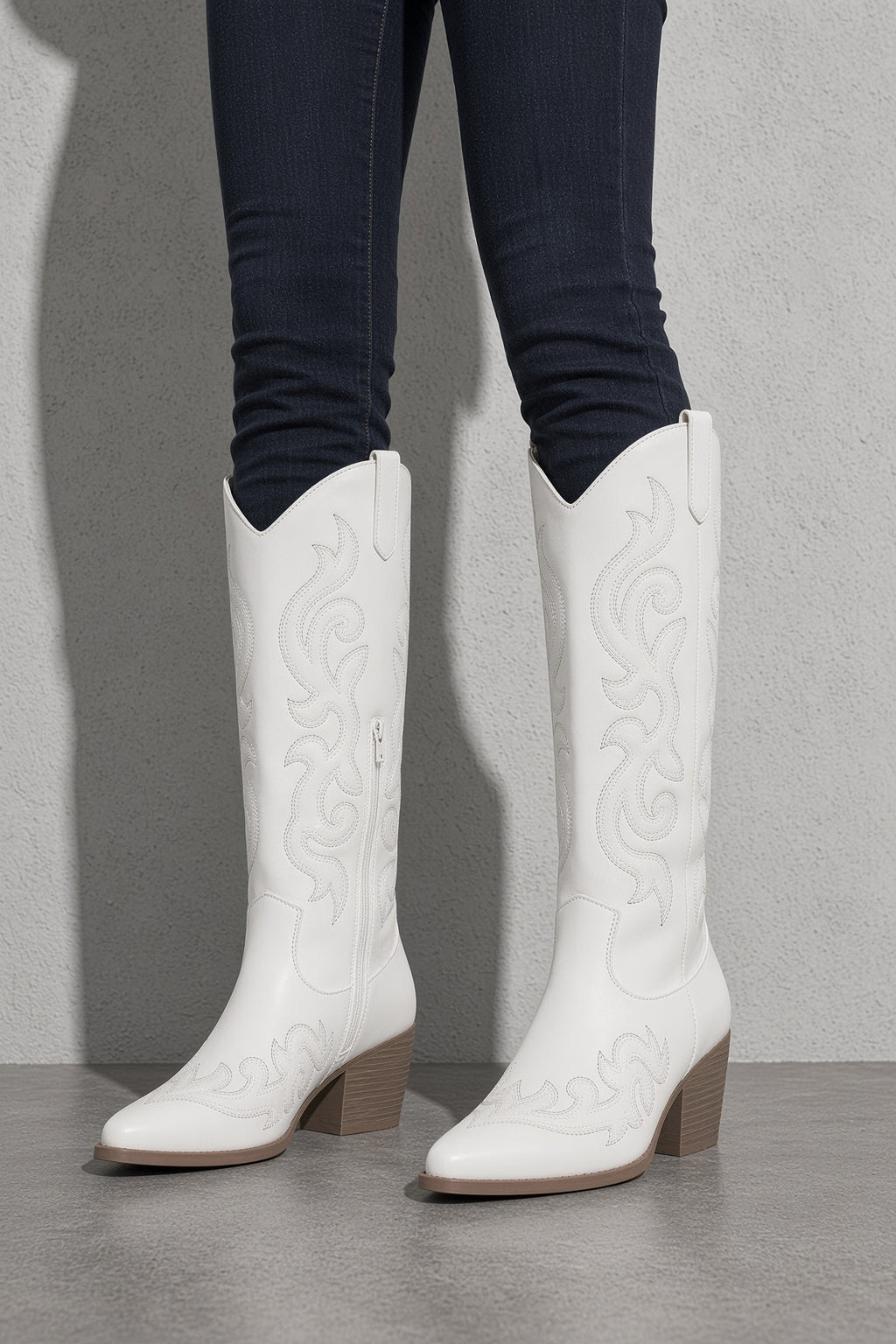 Women's Boots Western Knee-High Shaft