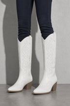 Women's Boots Western Knee-High Shaft